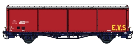 L.S. Models LS30691 - H0 - Schiebewandwagen EVS, SNCF, Ep. IV - Wagen 2
